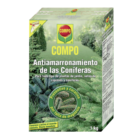 Corretor de Magnésio para Coníferas Compo 1KG