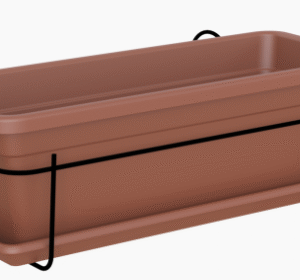 Kit Venezia 50cm (Floreira + Prato + Suporte)