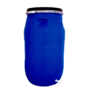BILHA AZUL C/TAMPA+CINTA 125L