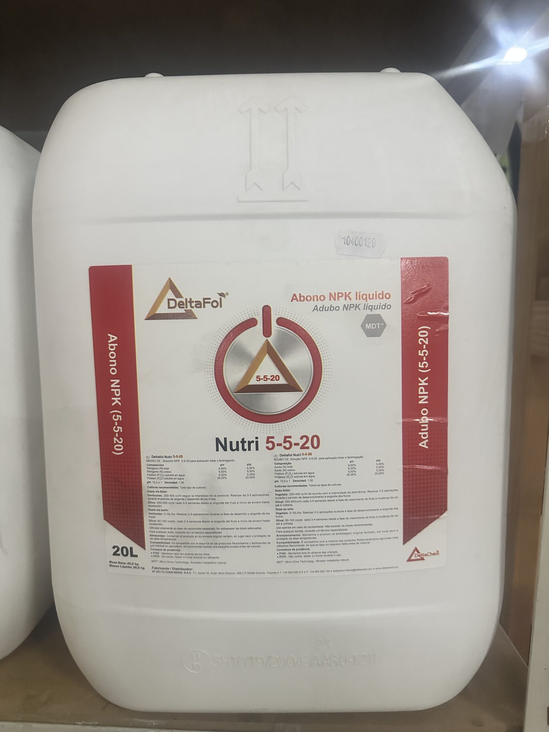 DELTAFOL NUTRI 5-5-20 X 20 L