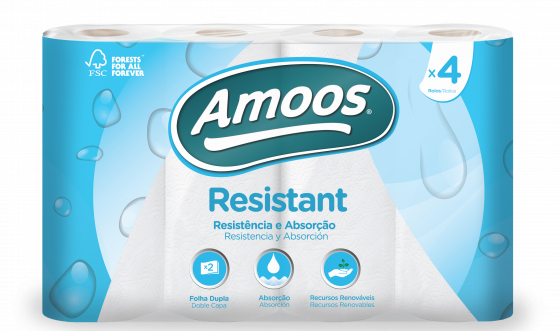 Papel Cozinha Resistant AMOOS